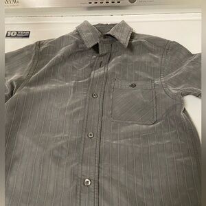 Tony Hawk boys size‎ 10 grey button down shirt